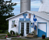 devant de la ferme ou